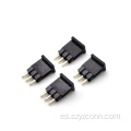 Conector de clavija de 2,54 mm de una sola fila recta 3P